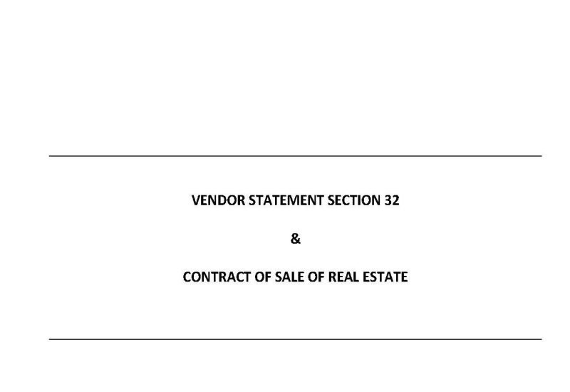 How Long Does a Section 32 Vendor Disclosure Statement Last For? - Shamac Lawyers